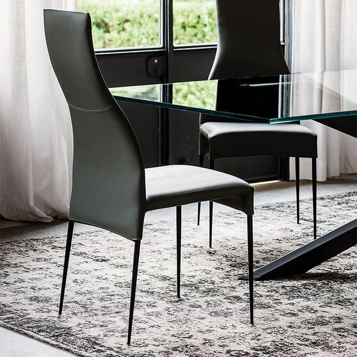 Стул Carol — Cattelan Italia, кожа, фото 4