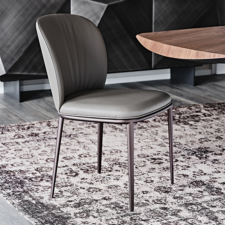 Стул Chris ML Pelle Dover — Cattelan Italia, кожа, фото 2