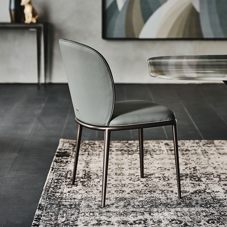 Стул Chris ML Pelle Dover — Cattelan Italia, кожа, фото 5