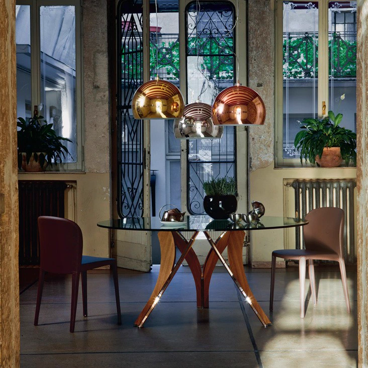 Стол Cortina — Cattelan Italia, стекло, фото 2