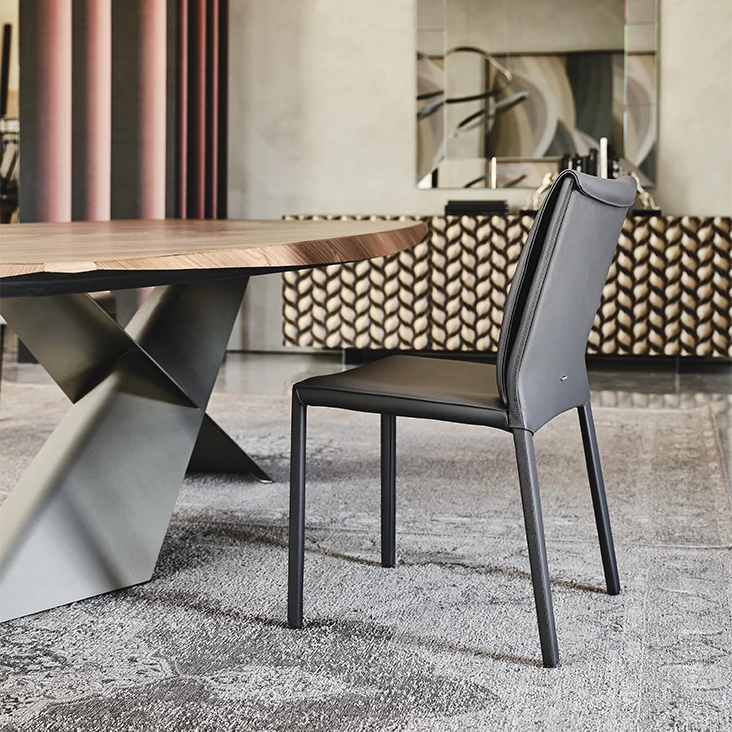 Стул Italia Couture — Cattelan Italia, кожа, фото 6