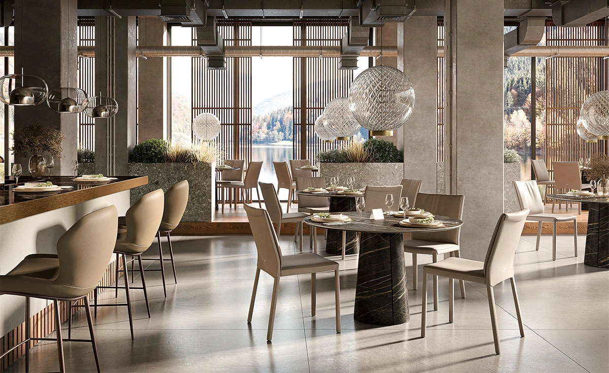 Стол Cuba Keramik Bistrot — Cattelan Italia, керамика, фото 4