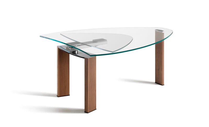 Стол раскладной Daytona — Cattelan Italia, стекло, фото 3