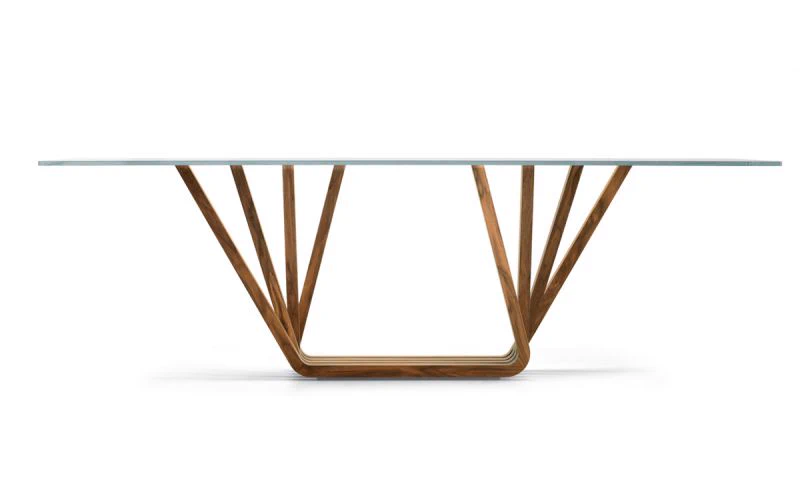 Стол Domino — Cattelan Italia, стекло, фото 4