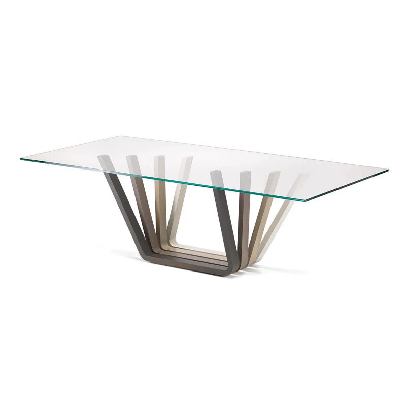 Стол Domino — Cattelan Italia, стекло
