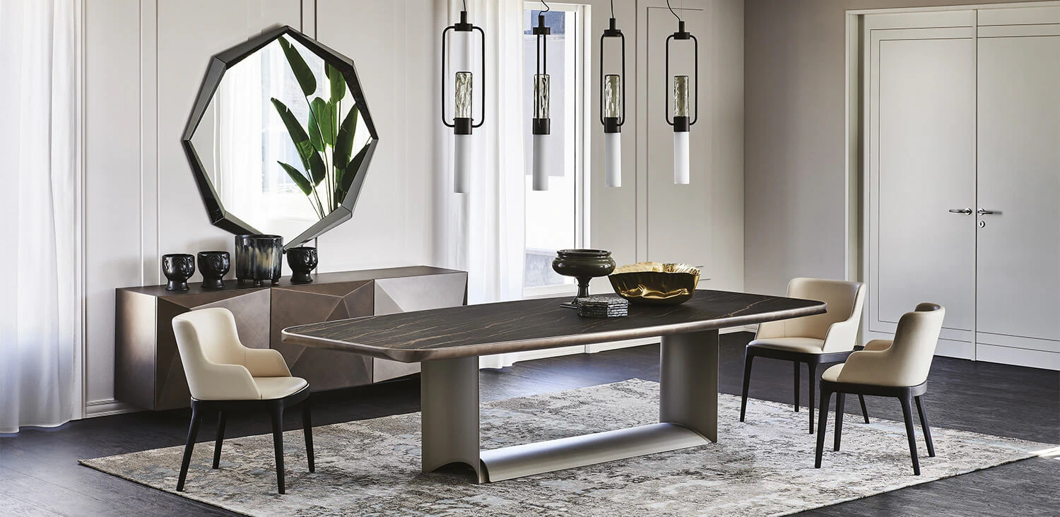 Современный дизайн Стол Dragon Keramik Premium — Cattelan Italia, керамика, фото 2