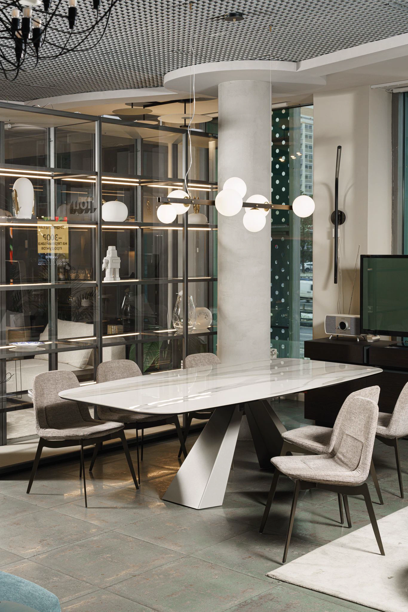 Стол Eliot Keramik Marmi KM06 — Cattelan Italia, керамика, фото 4