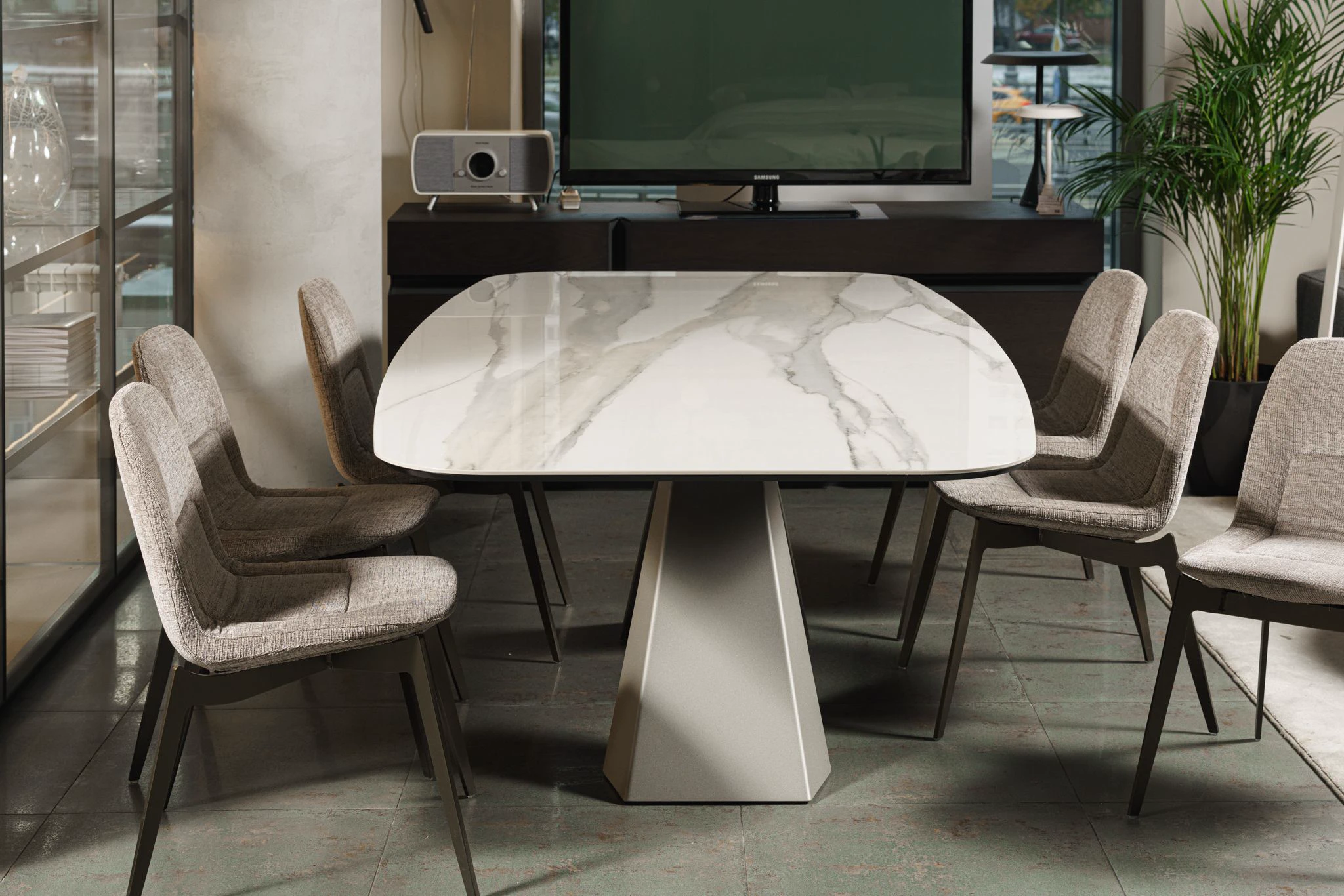 Стол Eliot Keramik Marmi KM06 — Cattelan Italia, керамика, фото 5
