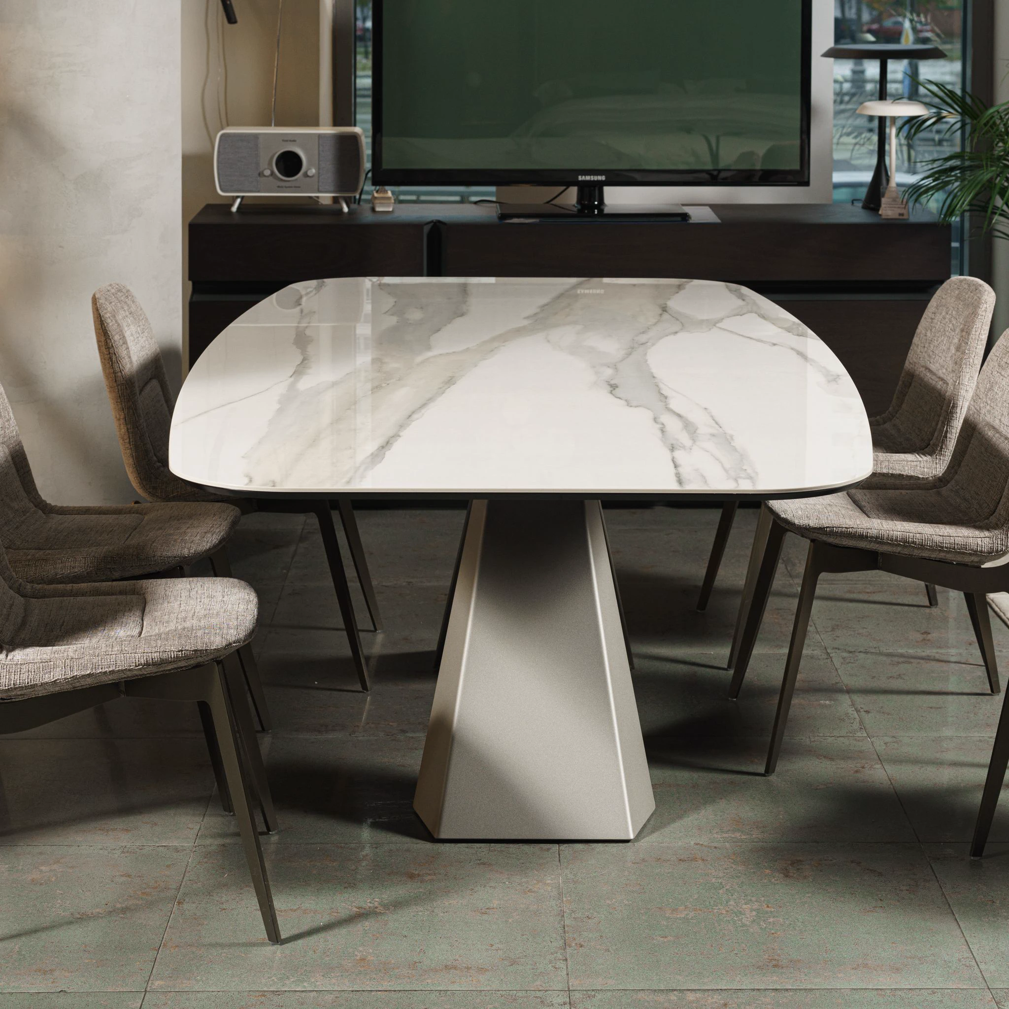 Стол Eliot Keramik Marmi KM06 — Cattelan Italia, керамика, фото 6