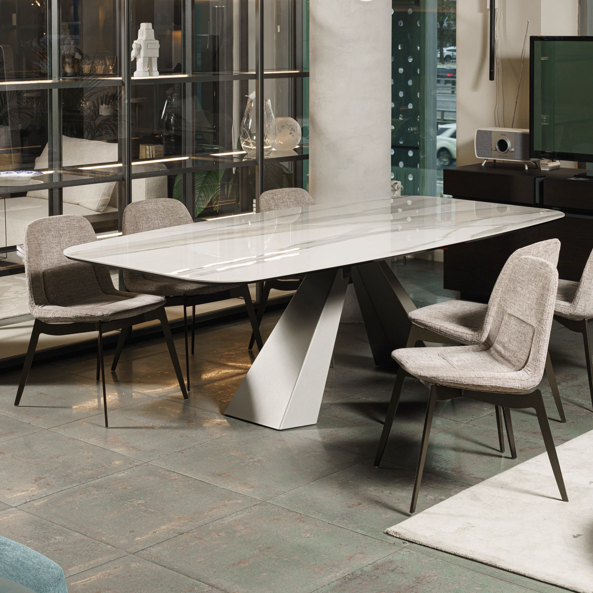 Стол Eliot Keramik Marmi KM06 — Cattelan Italia, керамика