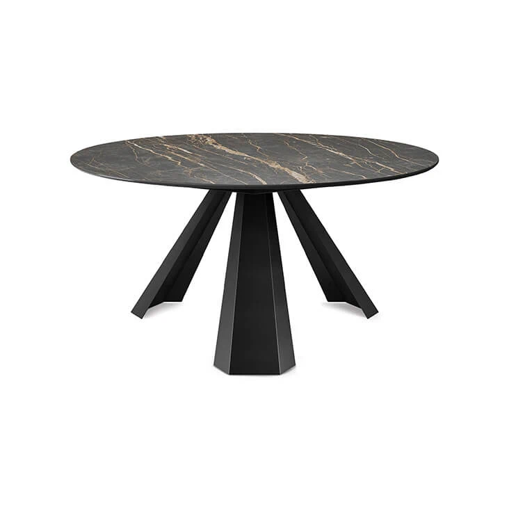 Современный дизайн Стол Eliot Keramik Round — Cattelan Italia, керамика, фото 2