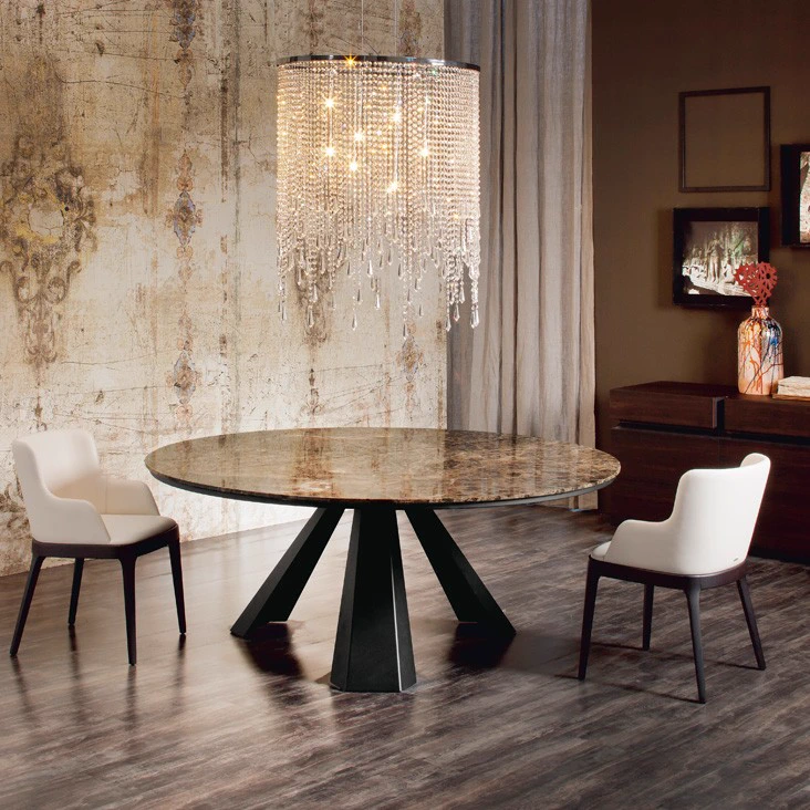 Стол Eliot Keramik Round — Cattelan Italia, мрамор, фото 2