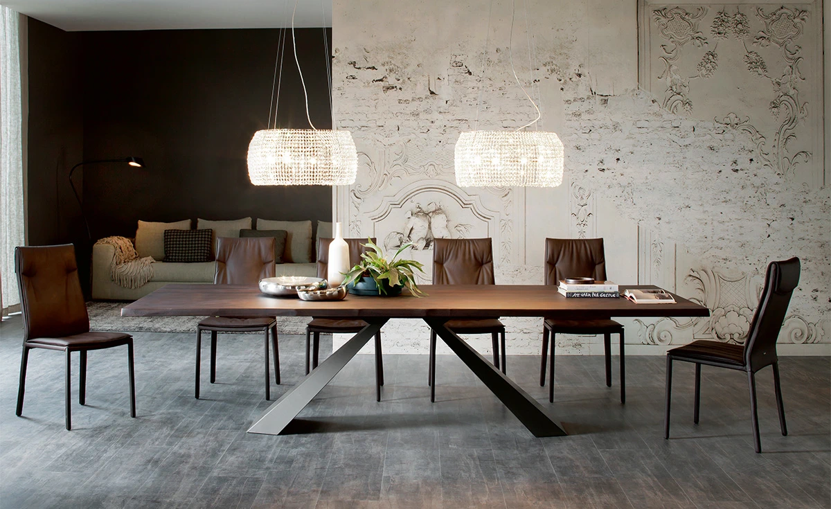 Стол Eliot Wood — Cattelan Italia, дерево, фото 3