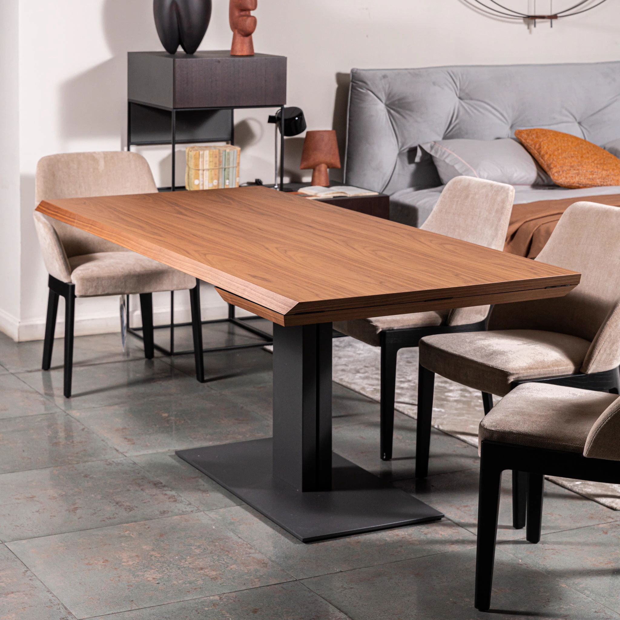 Стол раскладной Elvis Wood Drive — Cattelan Italia, стекло