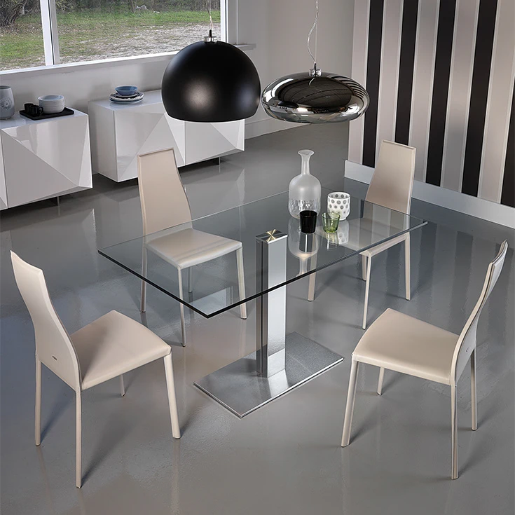Стол Elvis — Cattelan Italia, стекло, фото 3