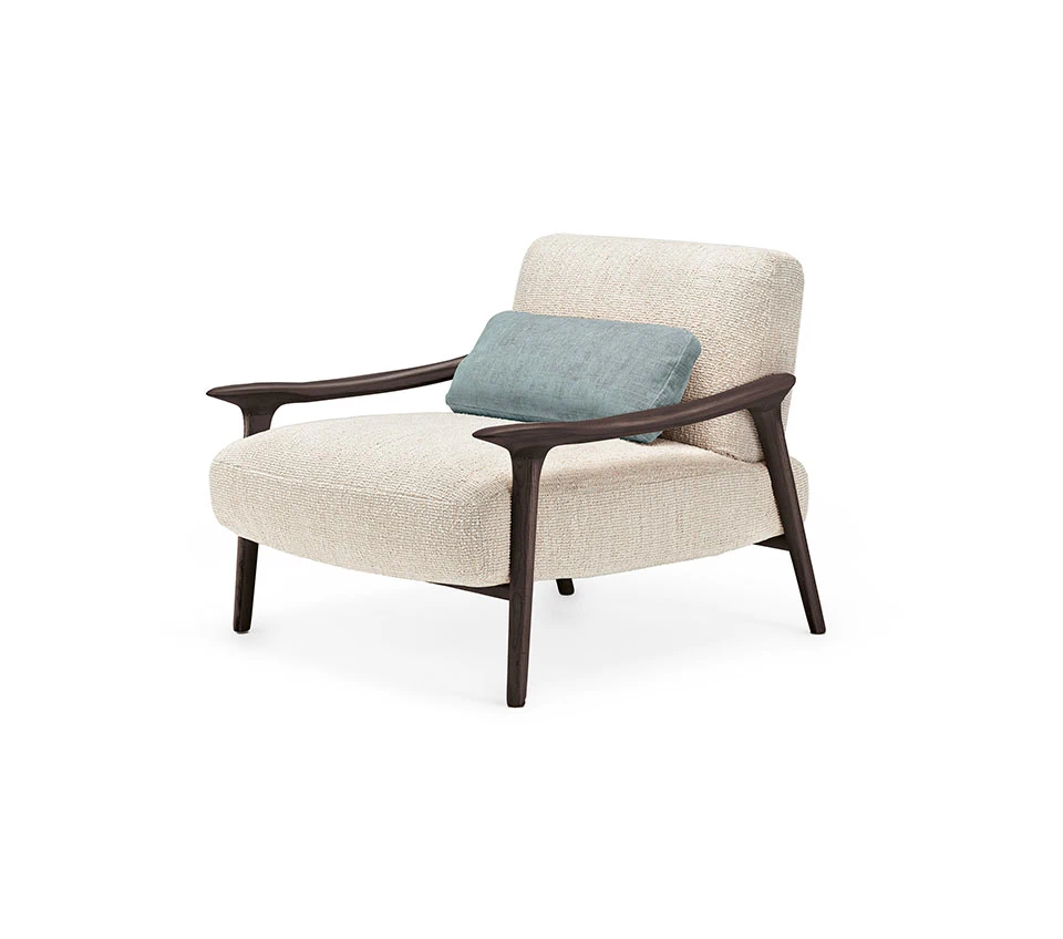Кресло Giselle Lounge — Cattelan Italia, кожа, фото 2