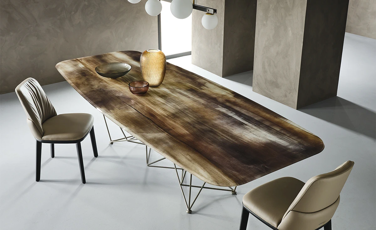 Стол Gordon Crystalart — Cattelan Italia, стекло, фото 2
