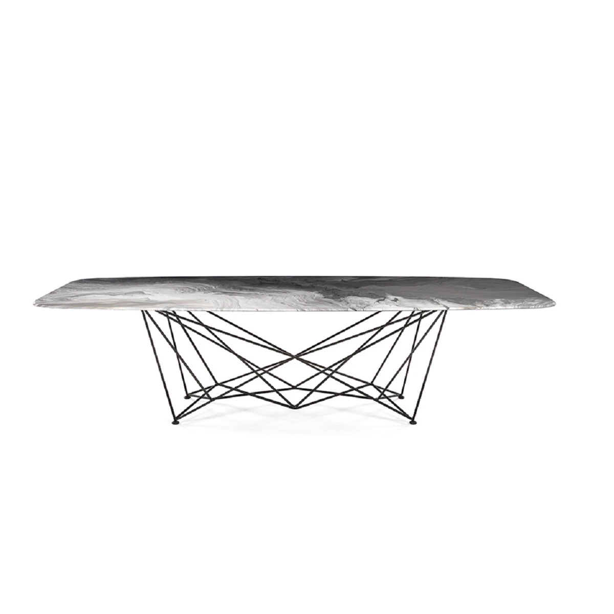 Стол Gordon Crystalart — Cattelan Italia, стекло