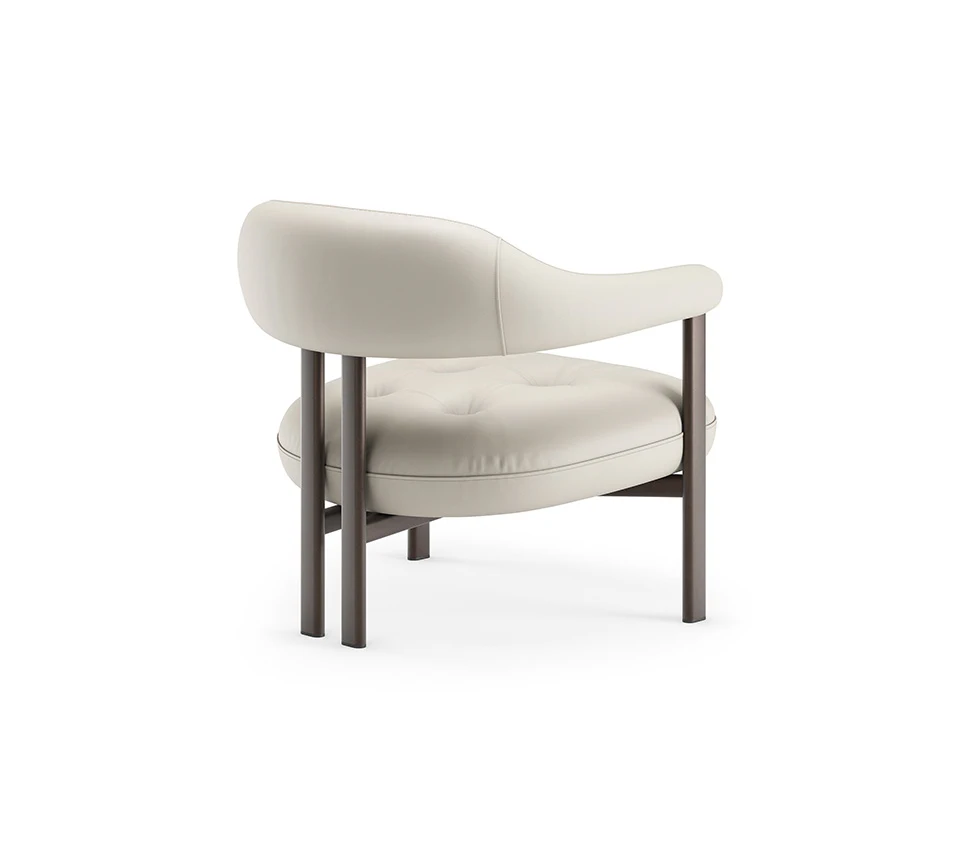 Кресло Greta Lounge — Cattelan Italia, кожа, фото 3