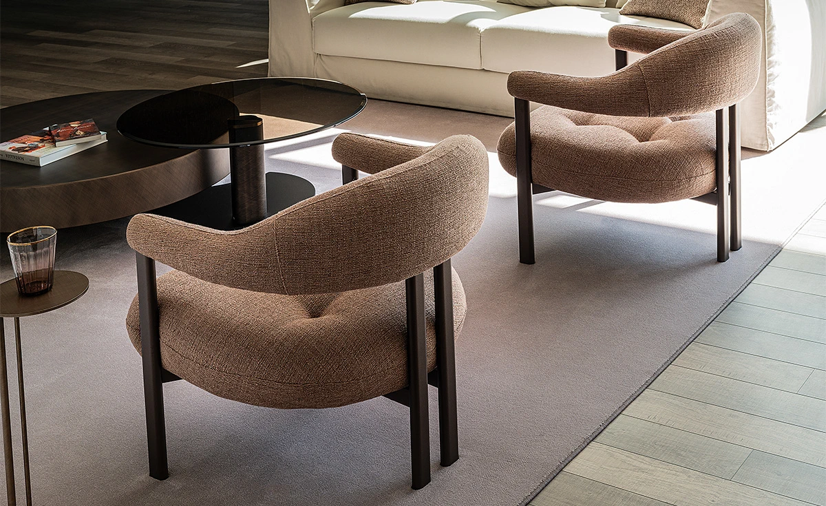 Кресло Greta Lounge — Cattelan Italia, кожа, фото 6