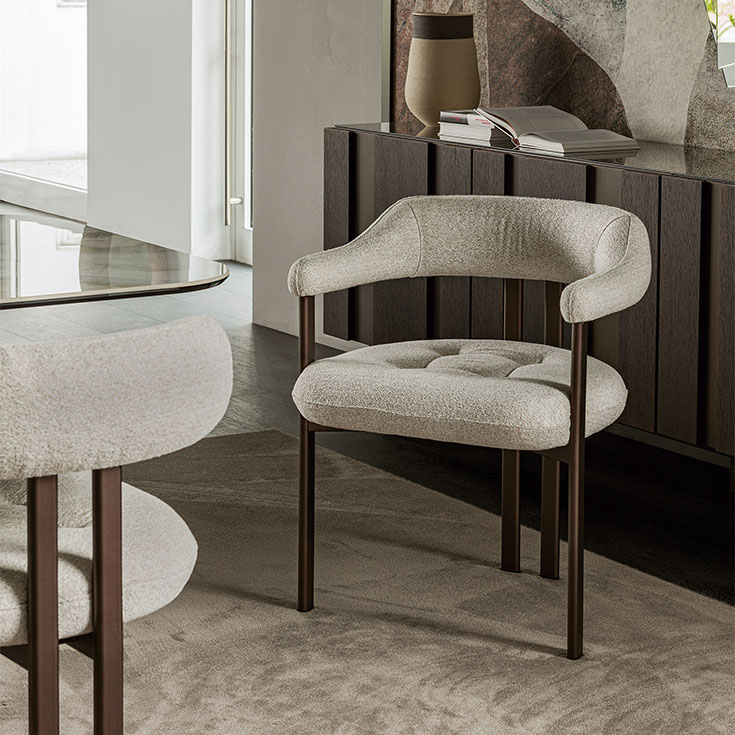 Стул Greta — Cattelan Italia, кожа