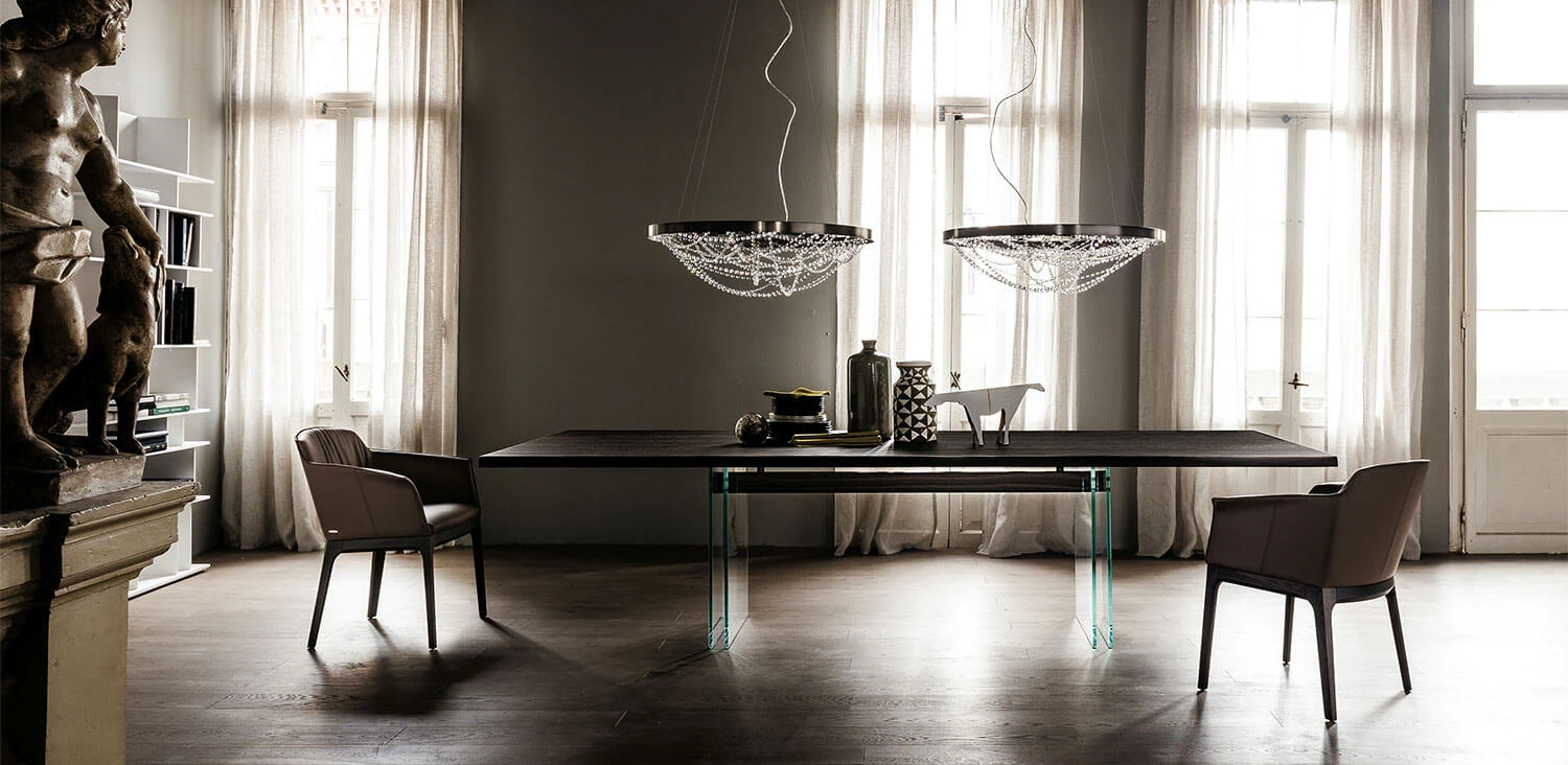 Стол Ikon — Cattelan Italia, стекло, фото 5