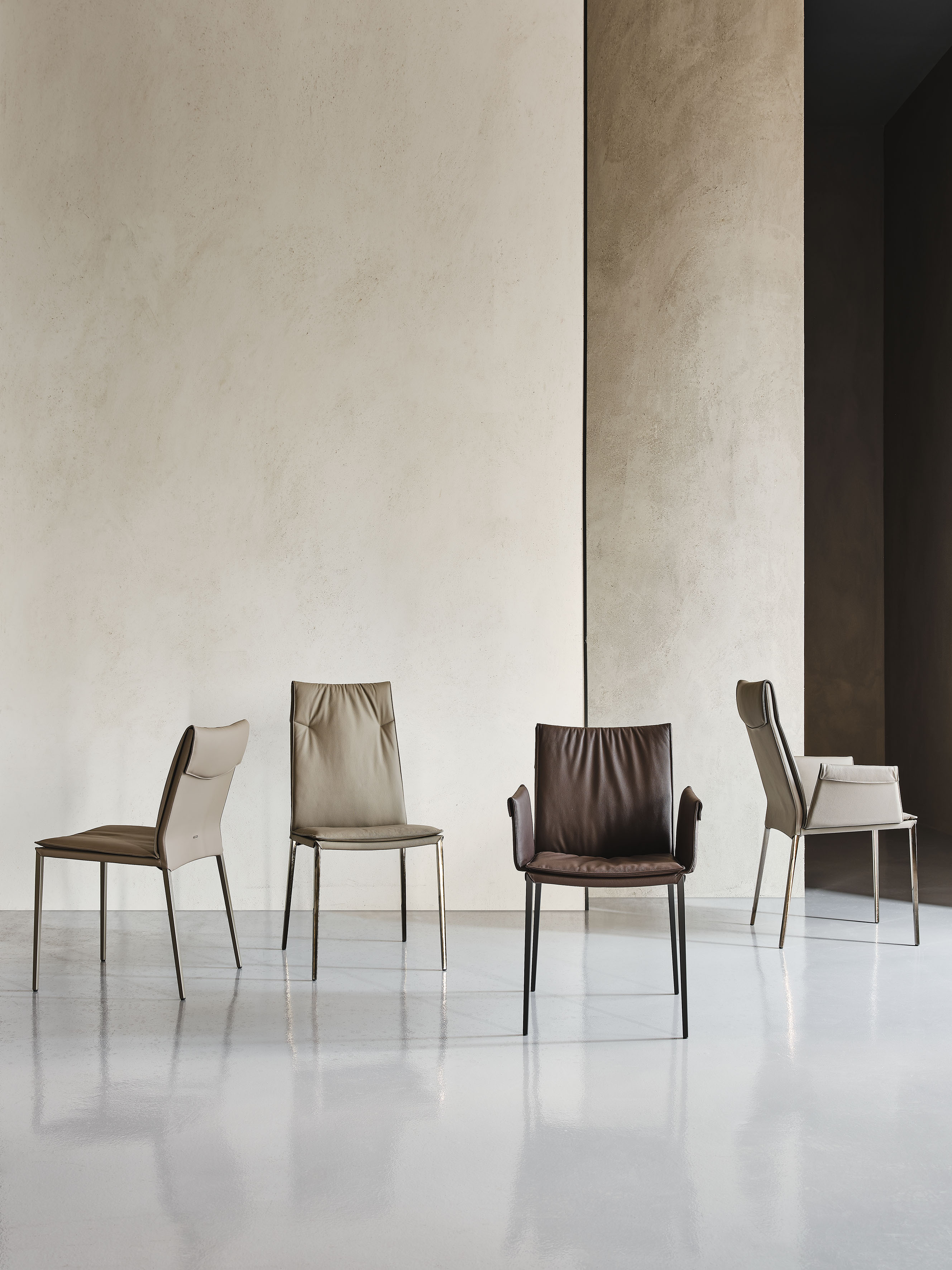 Стул Isabel ML — Cattelan Italia, кожа