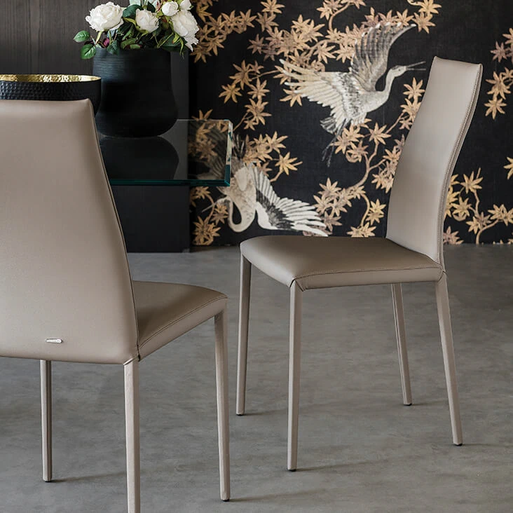 Стул Kay — Cattelan Italia, нубук, фото 2