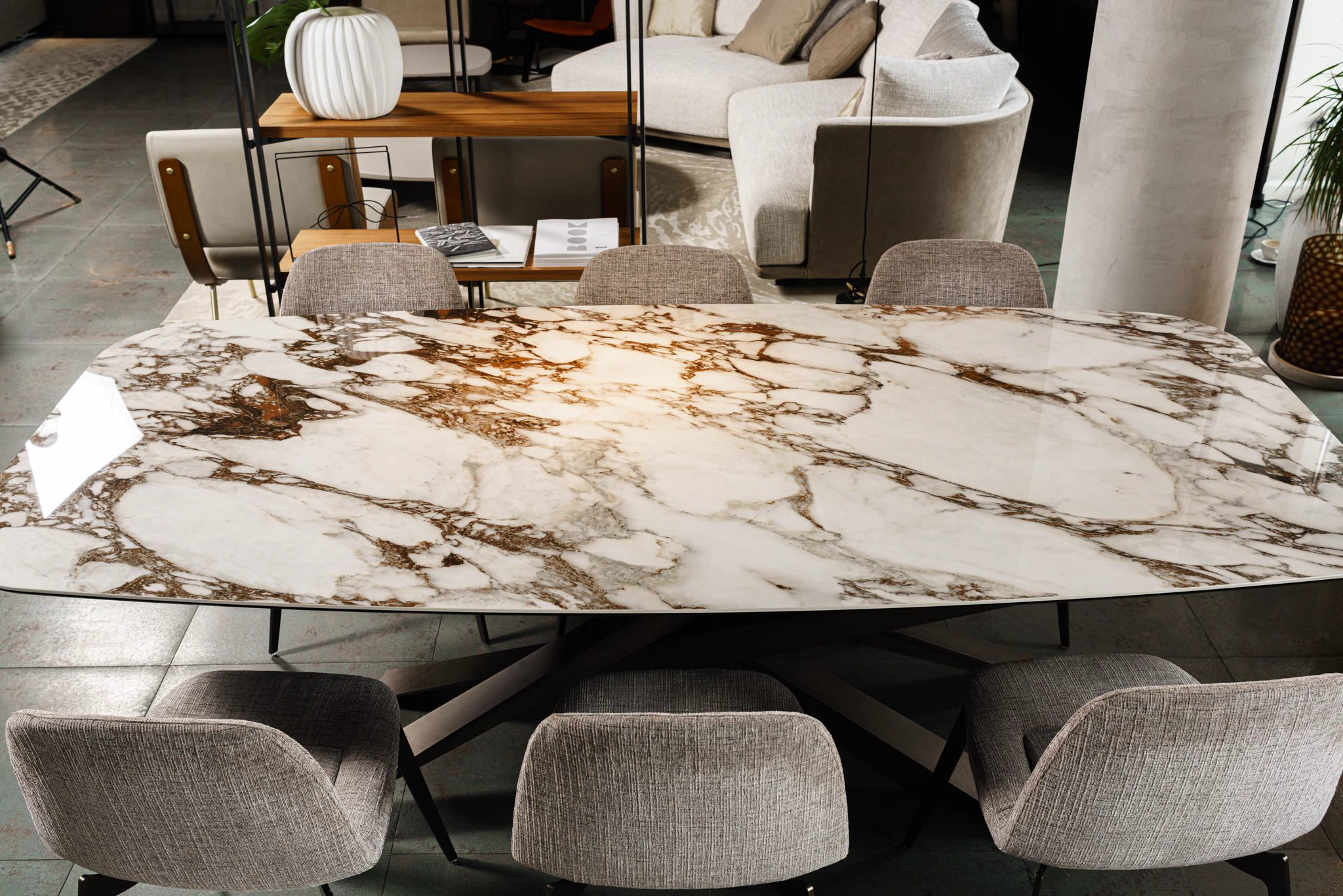 Стол Lancer Keramik — Cattelan Italia, стекло, фото 2