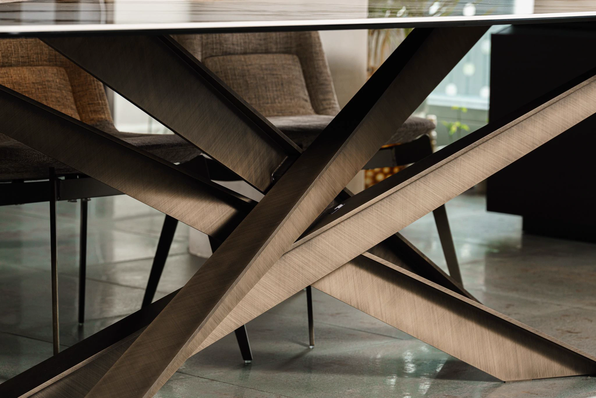 Стол Lancer Keramik — Cattelan Italia, стекло, фото 5