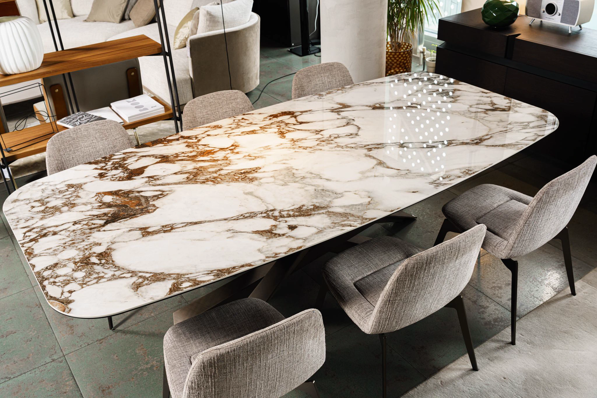 Стол Lancer Keramik — Cattelan Italia, стекло