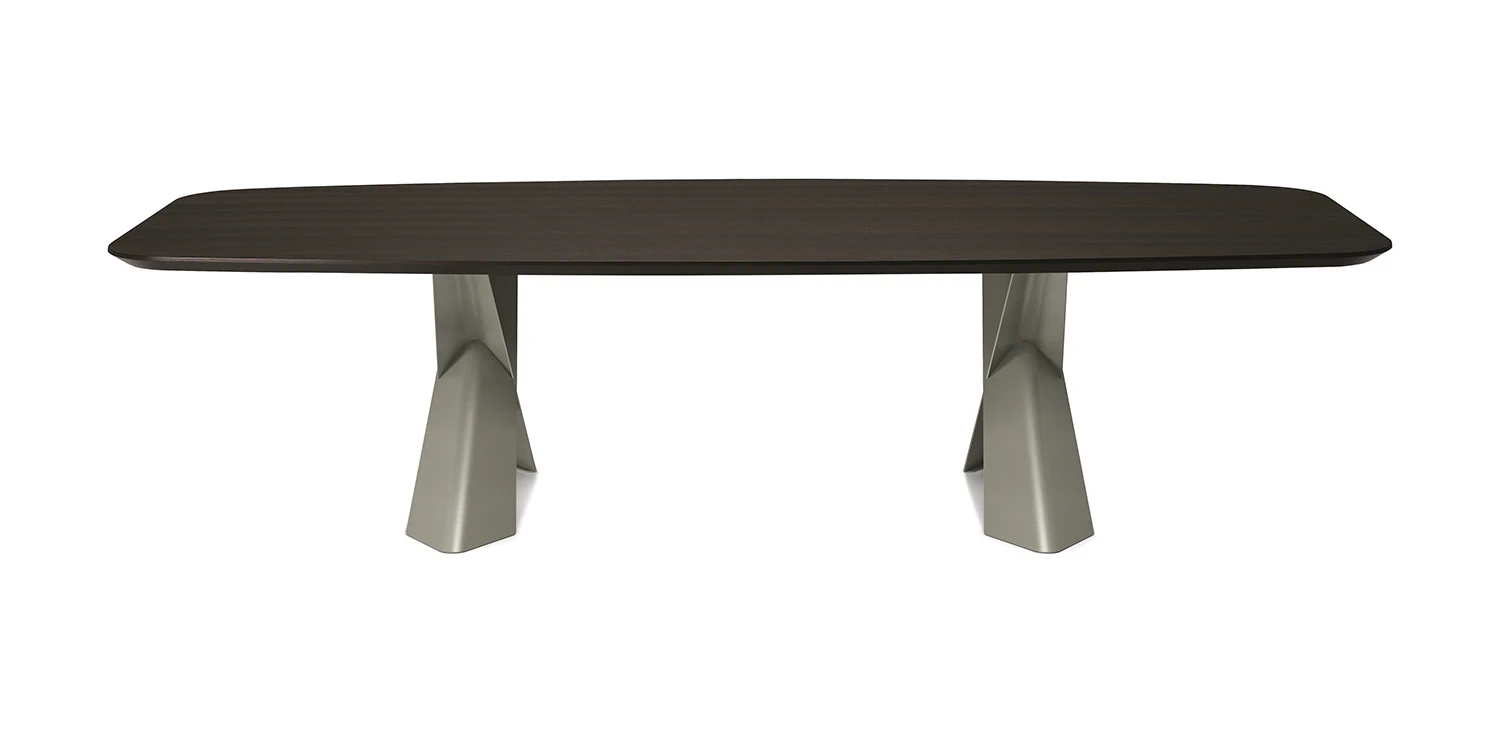 Стол Mad Max Wood /Crystalart /Keramik Premium — Cattelan Italia, стекло, фото 2