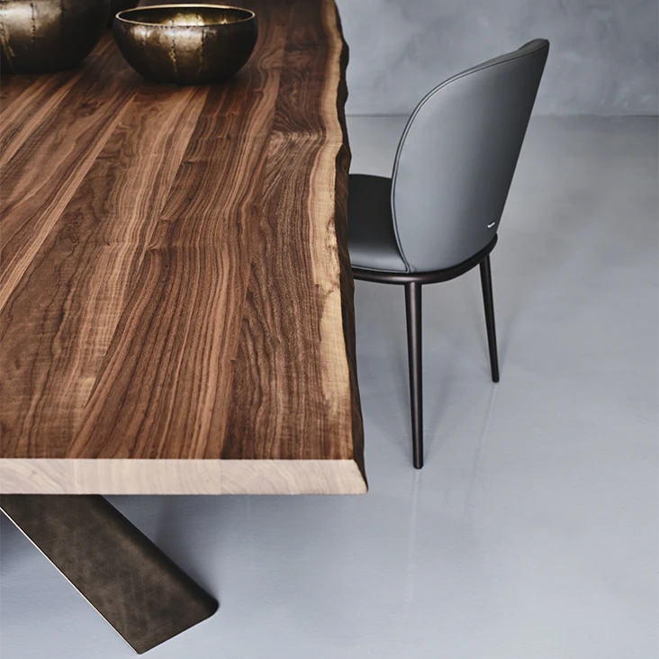 Стол Mad Max Wood /Crystalart /Keramik Premium — Cattelan Italia, стекло, фото 3