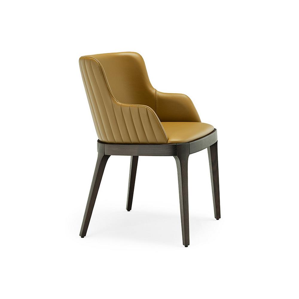 Стул Magda Barre — Cattelan Italia, кожа, фото 2
