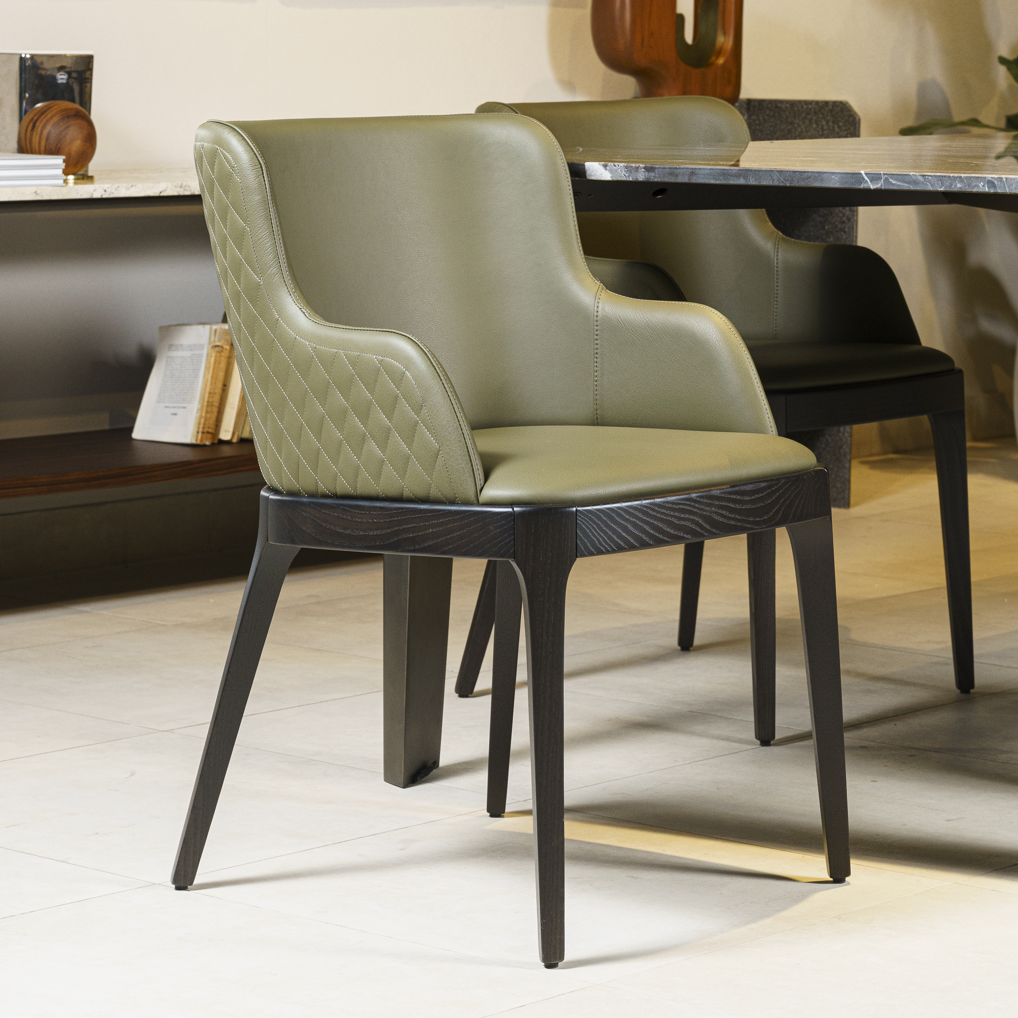Стул Magda Couture B Oliva — Cattelan Italia, кожа, фото 2