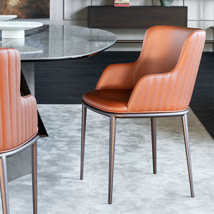 Стул Magda ML Barre — Cattelan Italia, кожа