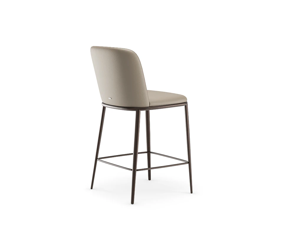 Барный стул Magda ML — Cattelan Italia, кожа, фото 3