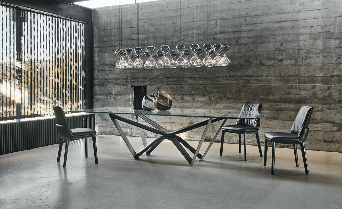 Стол Marathon — Cattelan Italia, стекло, фото 3