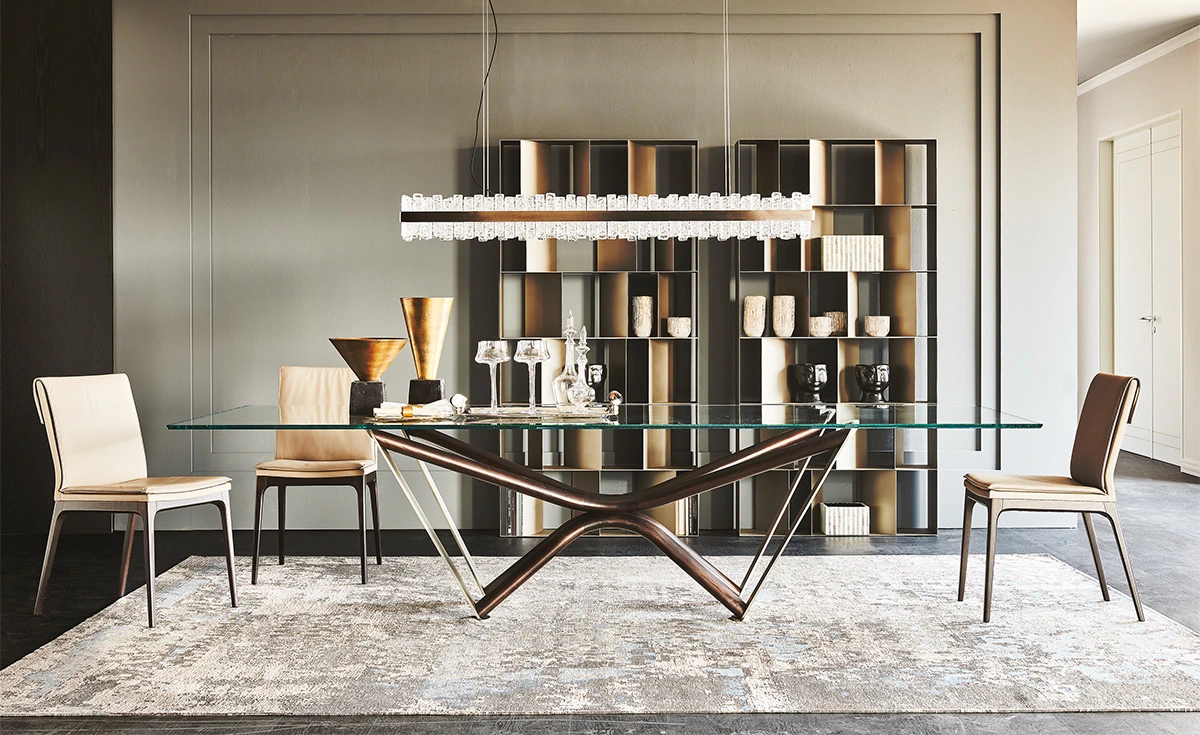 Стол Marathon — Cattelan Italia, стекло, фото 4