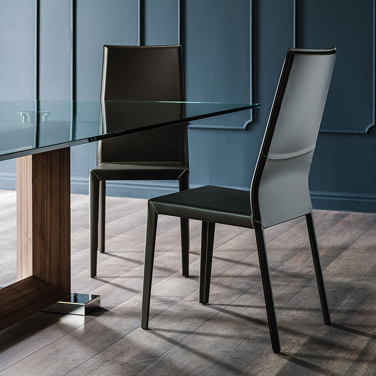 Стул Margot — Cattelan Italia, кожа, фото 5