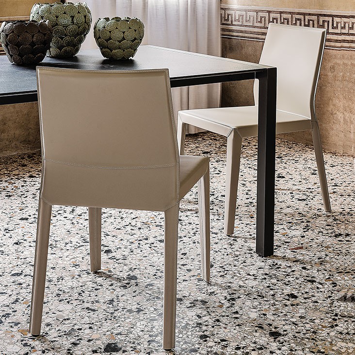 Стул Margot — Cattelan Italia, кожа