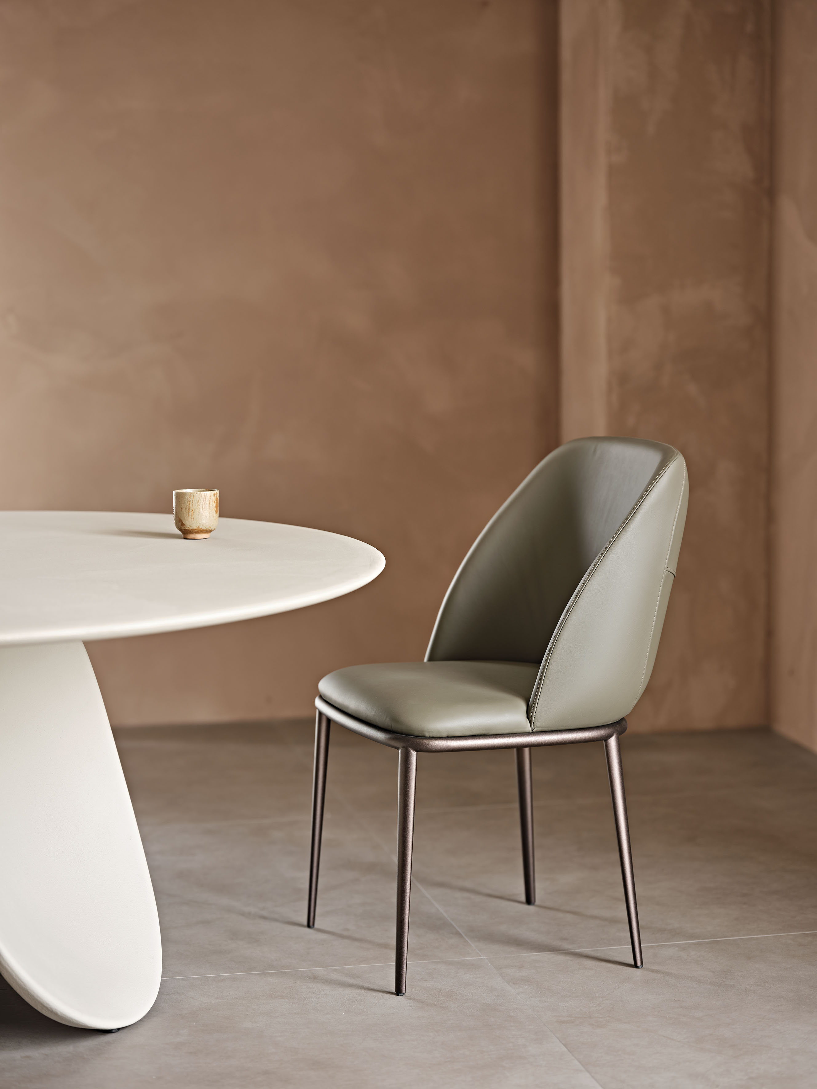 Стул Mariel ML — Cattelan Italia, кожа, фото 3