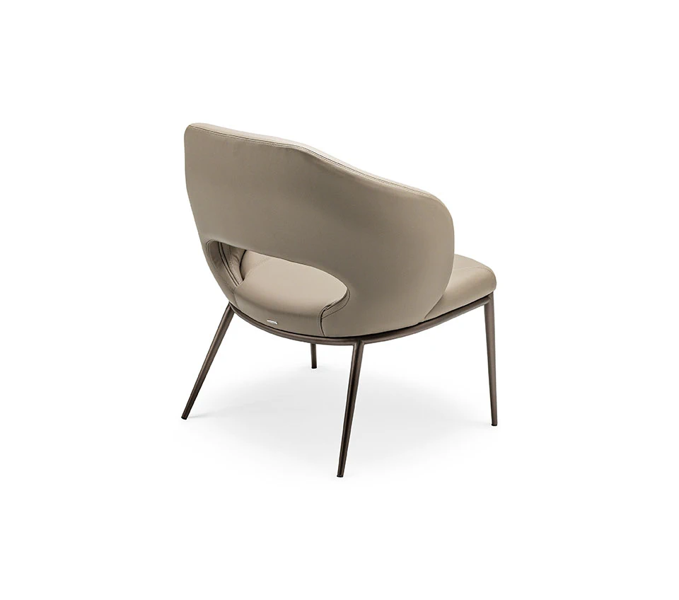 Кресло Miranda Lounge — Cattelan Italia, кожа, фото 2