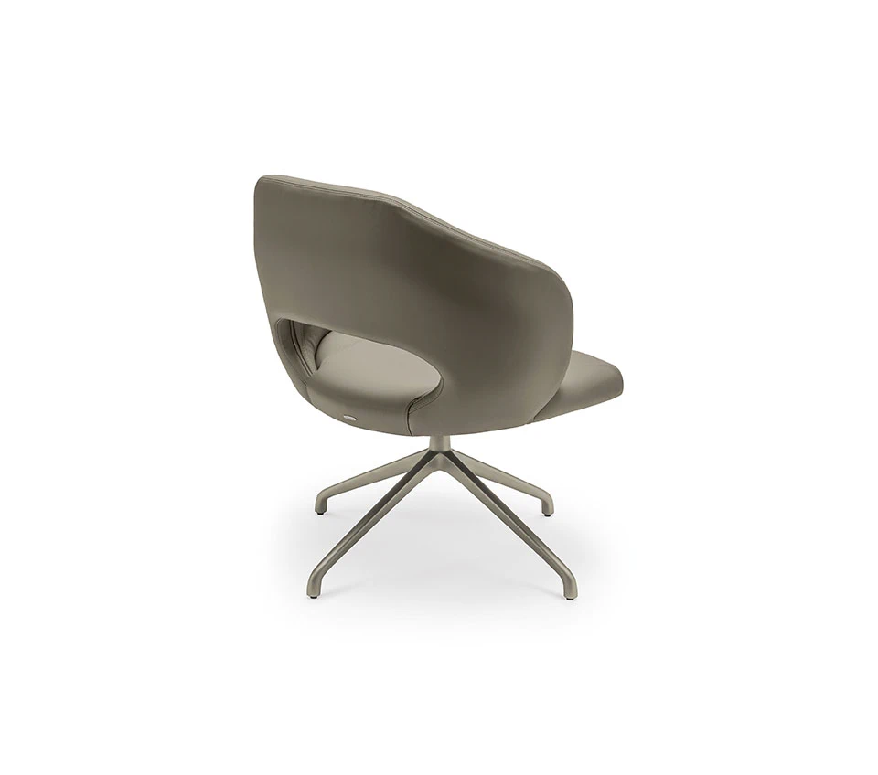 Кресло Miranda Lounge — Cattelan Italia, кожа, фото 5