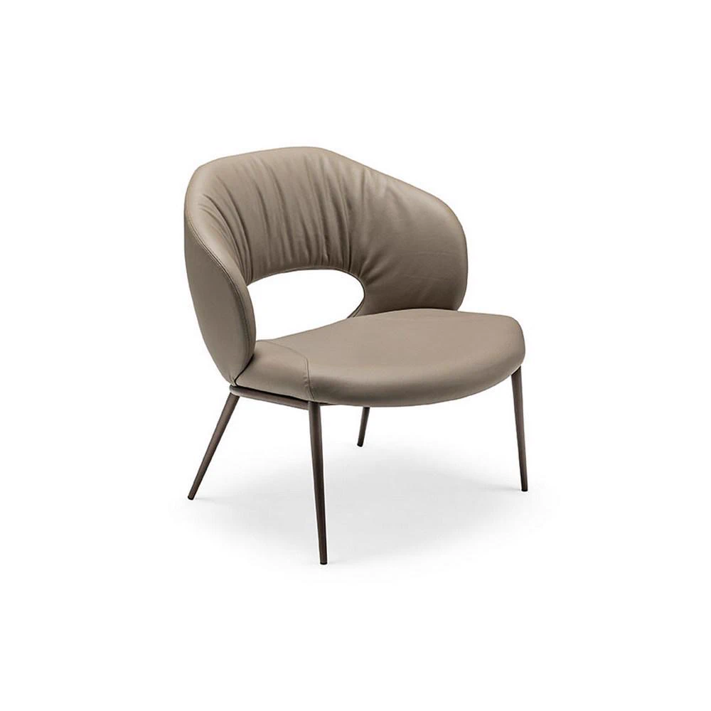 Кресло Miranda Lounge — Cattelan Italia, кожа
