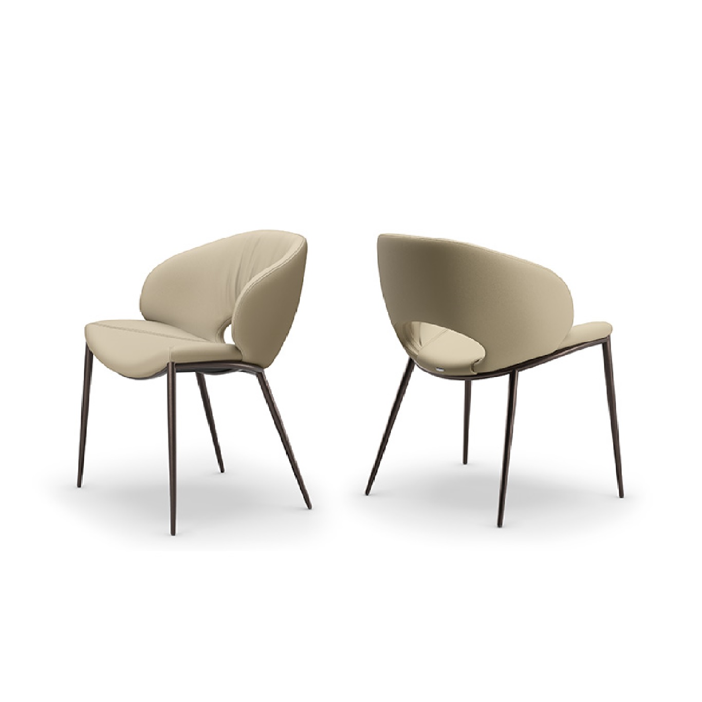 Стул Miranda ML — Cattelan Italia, кожа, фото 2