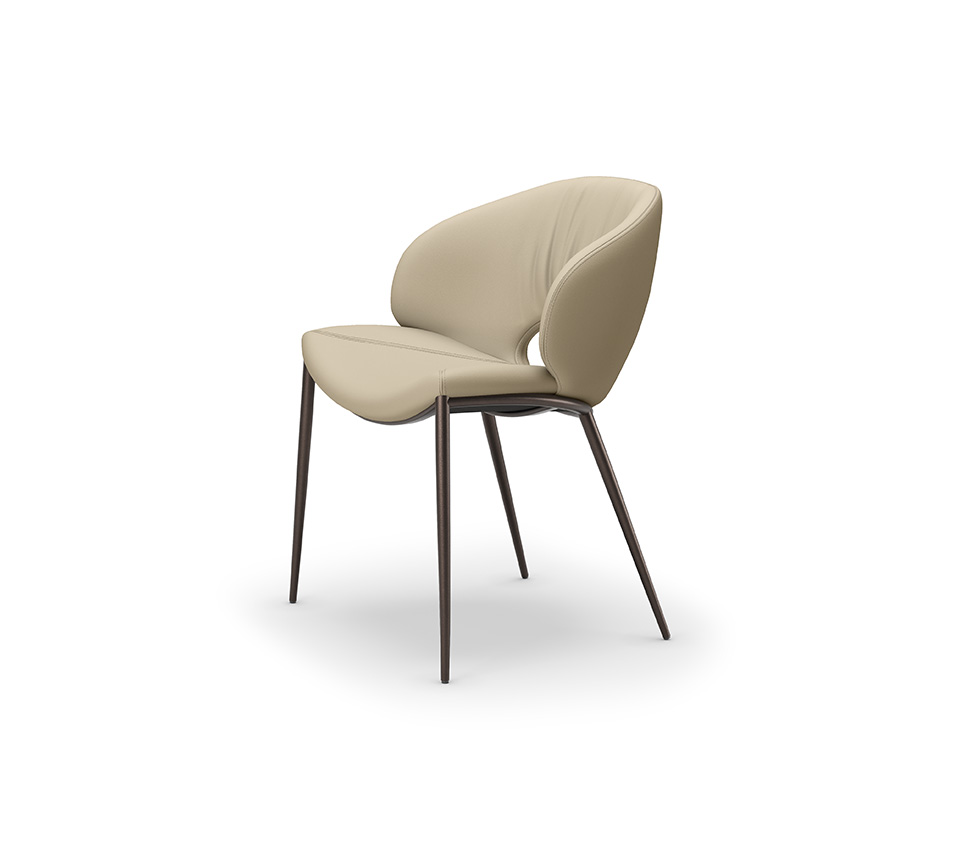 Стул Miranda ML — Cattelan Italia, кожа, фото 5