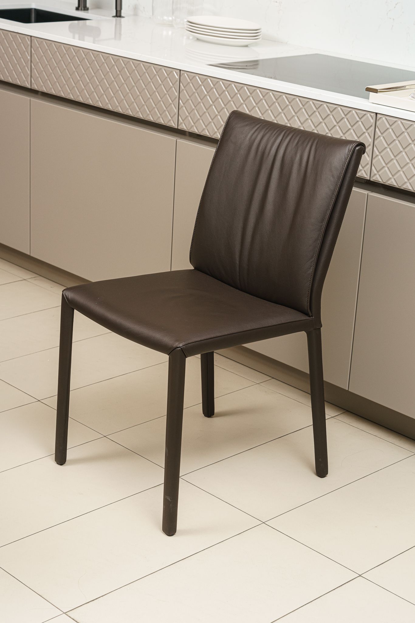 Стул Italia Moka — Cattelan Italia, кожа, фото 4