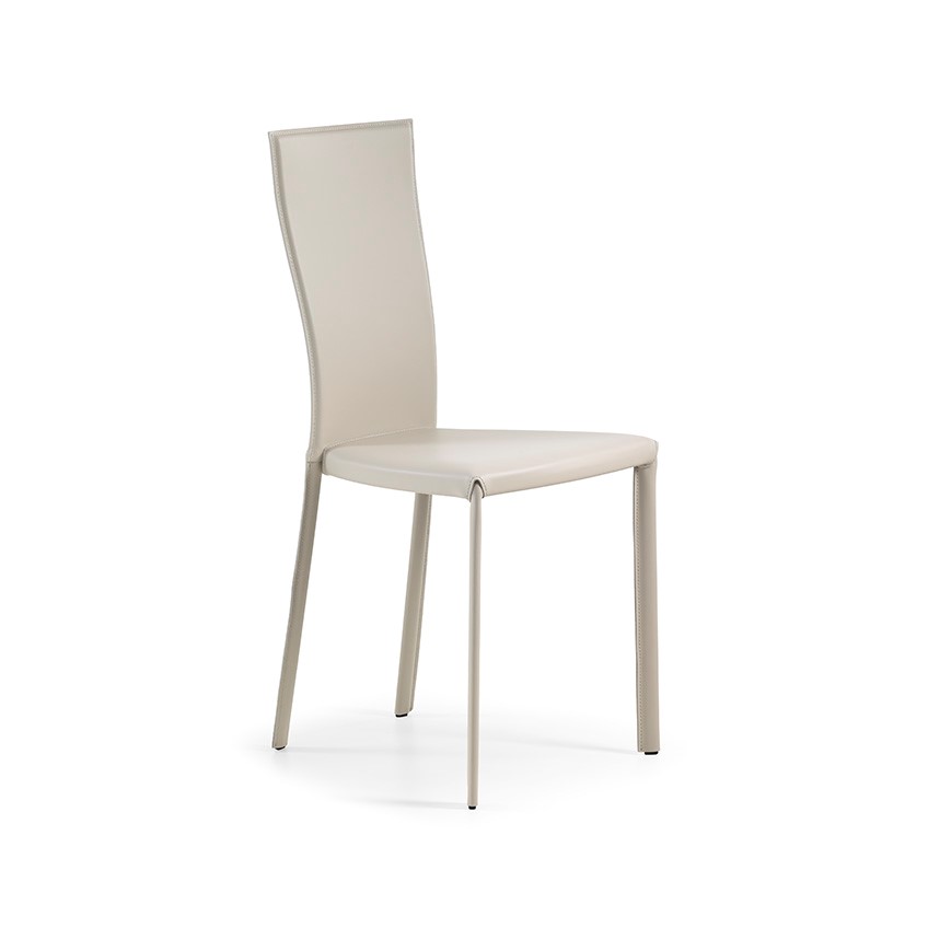 Стул Nina — Cattelan Italia, кожа, фото 2