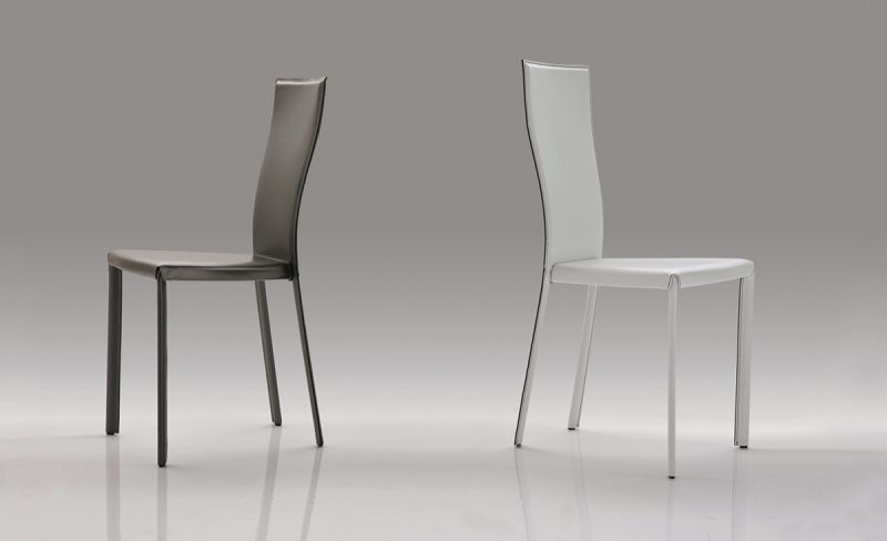 Стул Nina — Cattelan Italia, кожа, фото 5